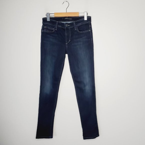 Anthropologie Joe's Jeans Skinny Ankle Comfy Modern Dark Blue 26 - Picture 3 of 13